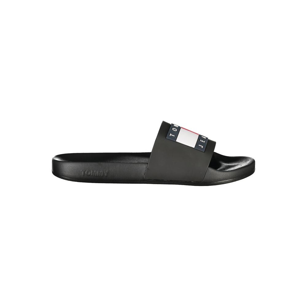 Black Polyethylene Men Sandal