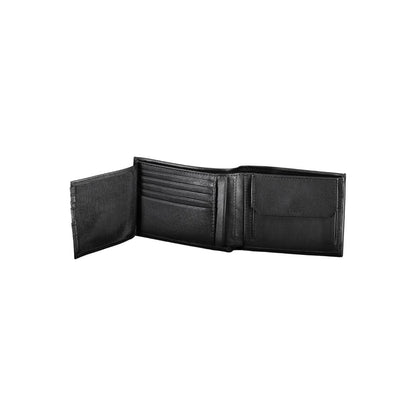 Black Leather Men Wallet