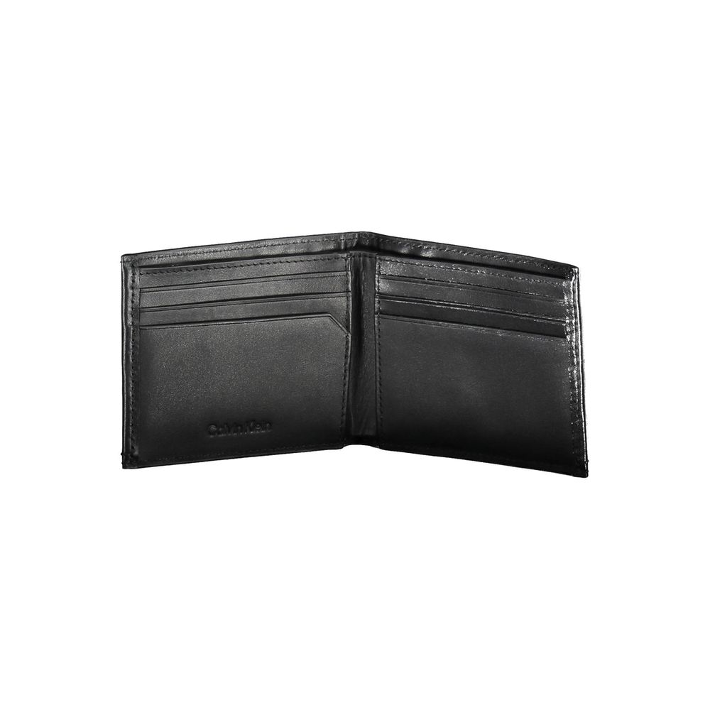 Black Leather Men Wallet