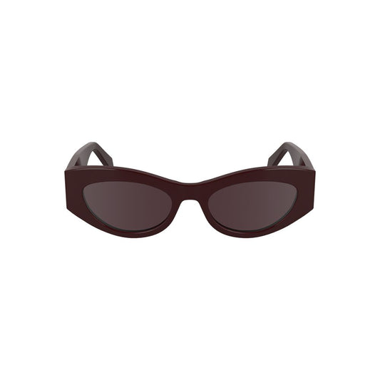 Red Haircalf Women Sunglass