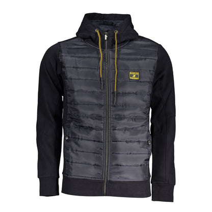 Blue Cotton Men Jacket