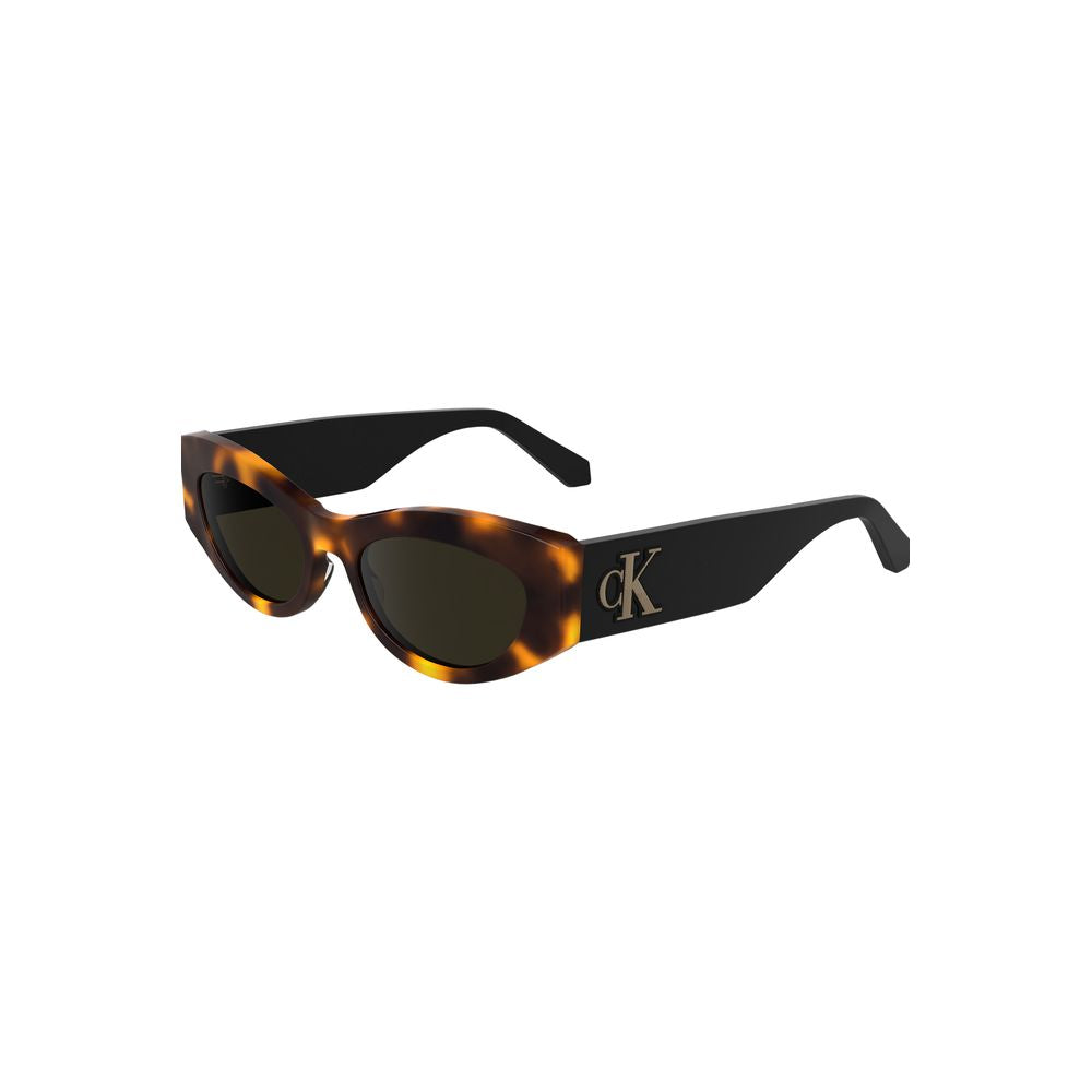 Brown Haircalf Women Sunglasses