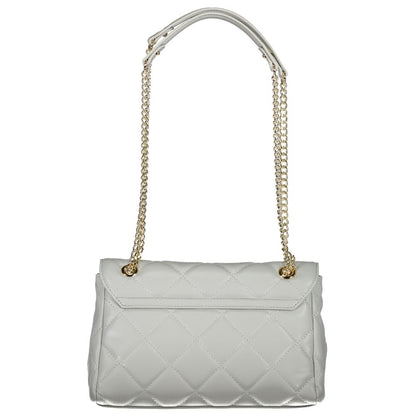 Gray Polyethylene Women Handbag