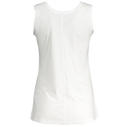 White Viscose Women Top