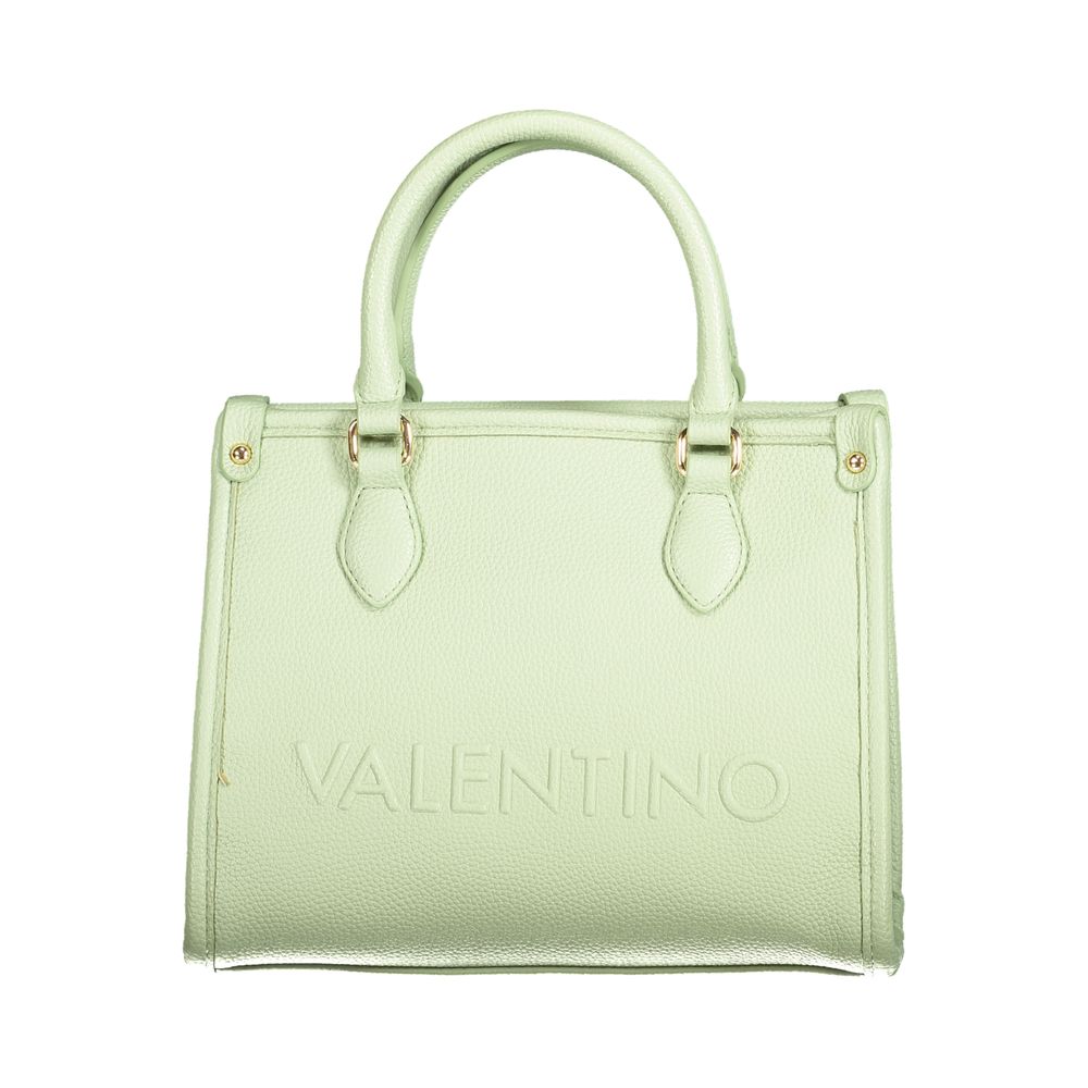 Green Polyethylene Women Handbag