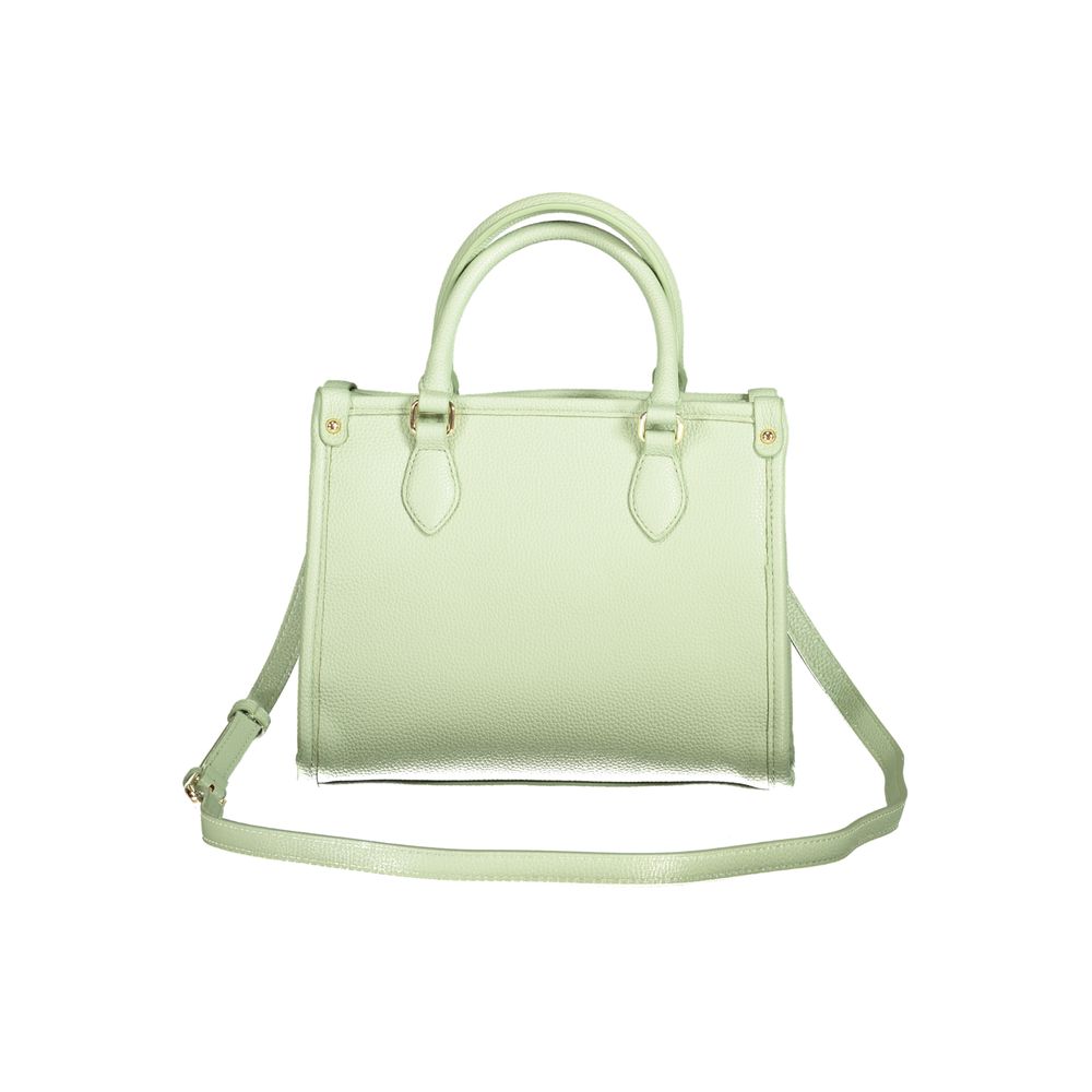 Green Polyethylene Women Handbag