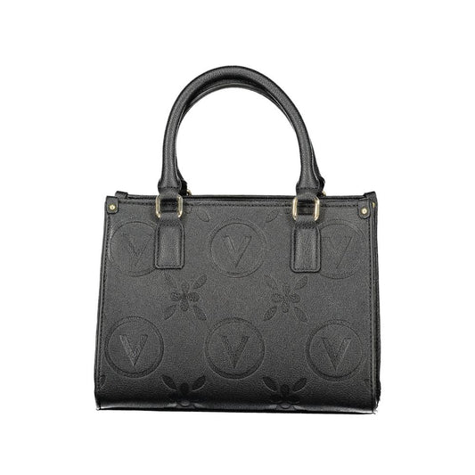 Black Polyethylene Women Handbag