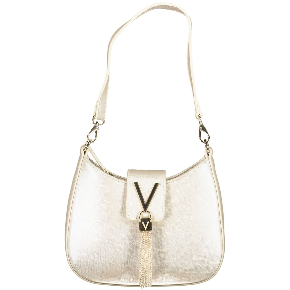 Silver Polyethylene Women Handbag