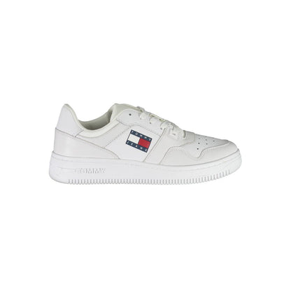 White Recycled Polyester Women Sneaker