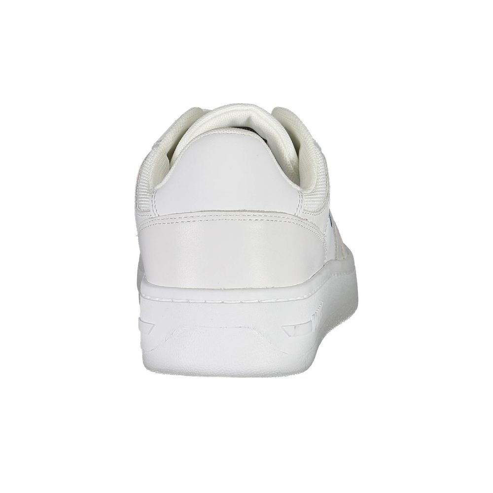 White Recycled Polyester Women Sneaker