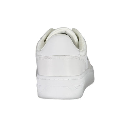 White Recycled Polyester Women Sneaker