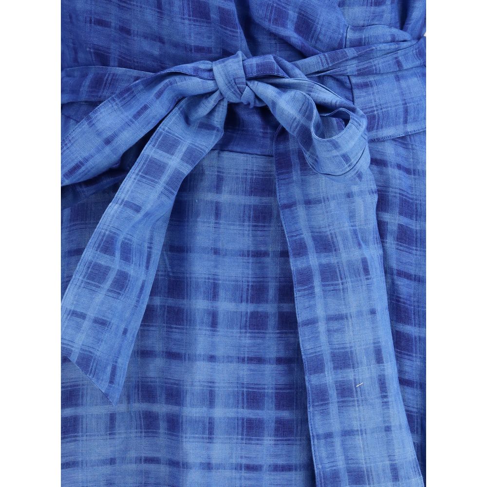 Check chemisier Dress