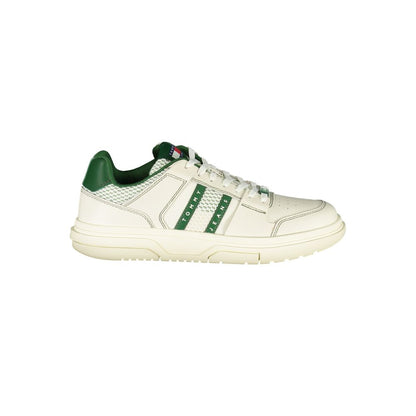 Green Leather Men Sneaker