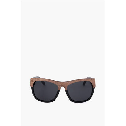 PHILLIP LIM Wayfarer Sunglasses with Wood Effect Detail