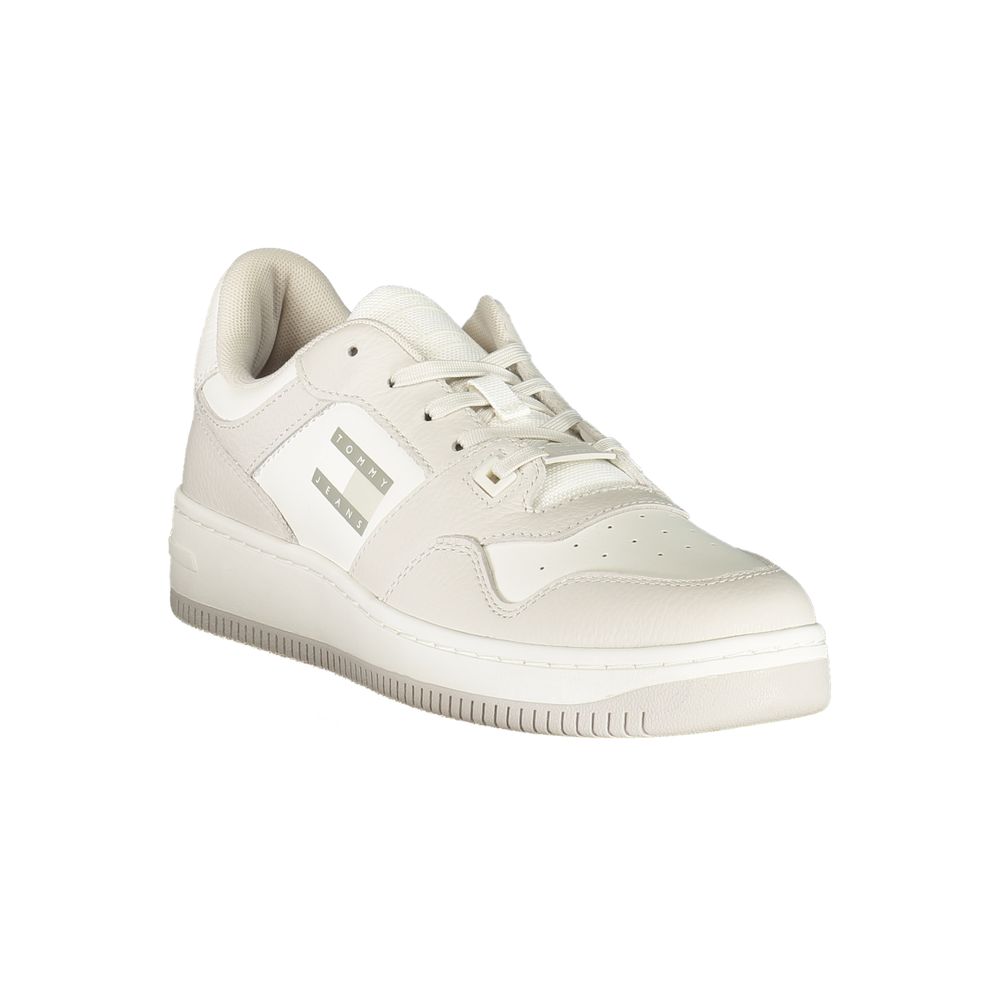 White Leather Men Sneaker