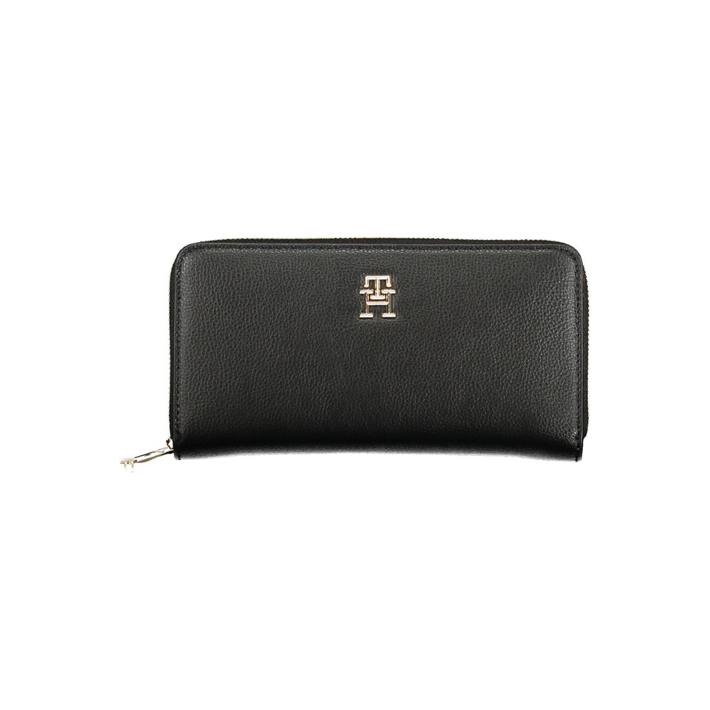 Black Polyethylene Women Wallet
