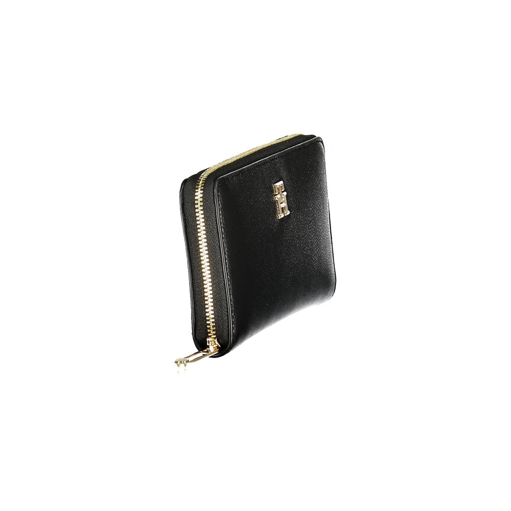Black Polyethylene Women Wallet