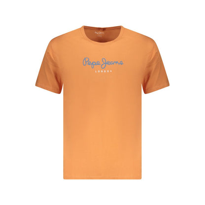 Orange Cotton T-Shirt