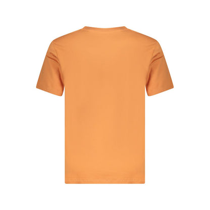 Orange Cotton T-Shirt