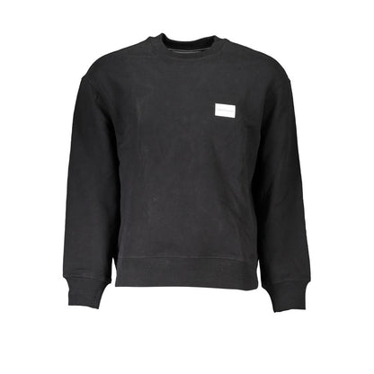 Black Cotton Sweater