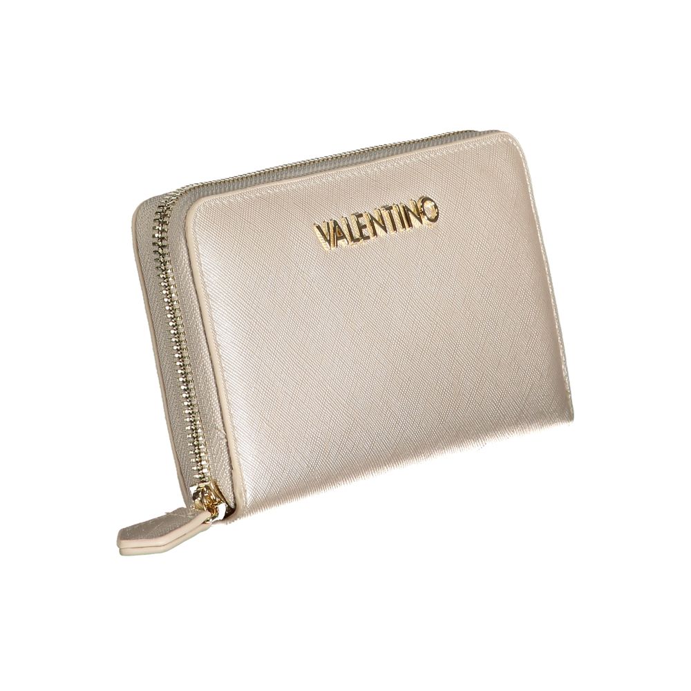 Silver Polyethylene Women Wallet