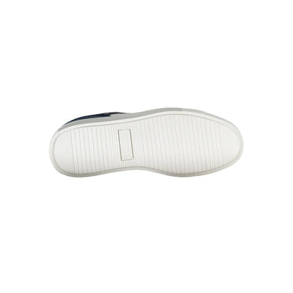 White Polyester Sneaker