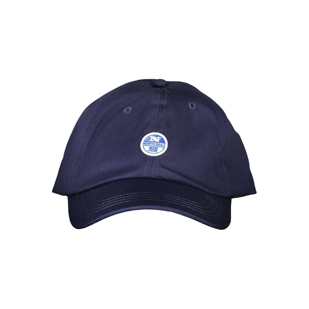 Blue Cotton Men Cap
