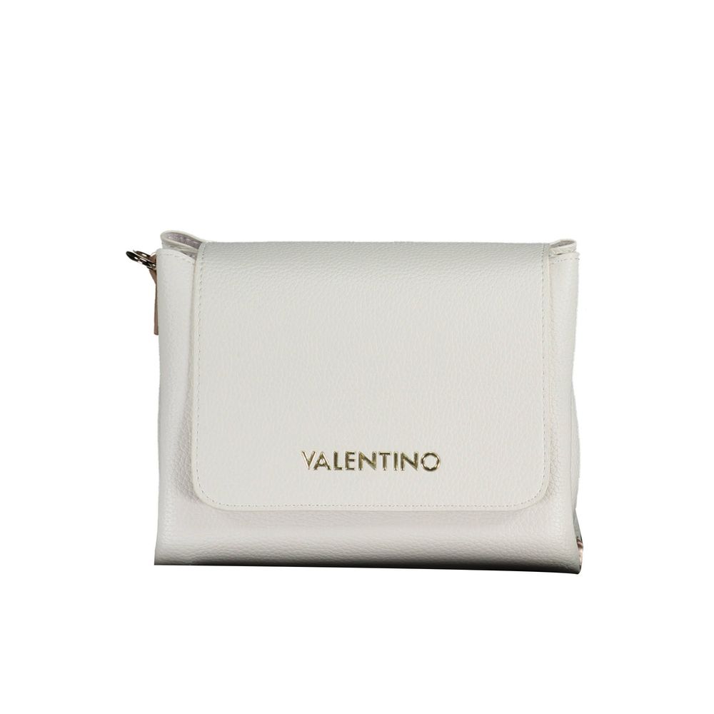White Polyethylene Women Handbag