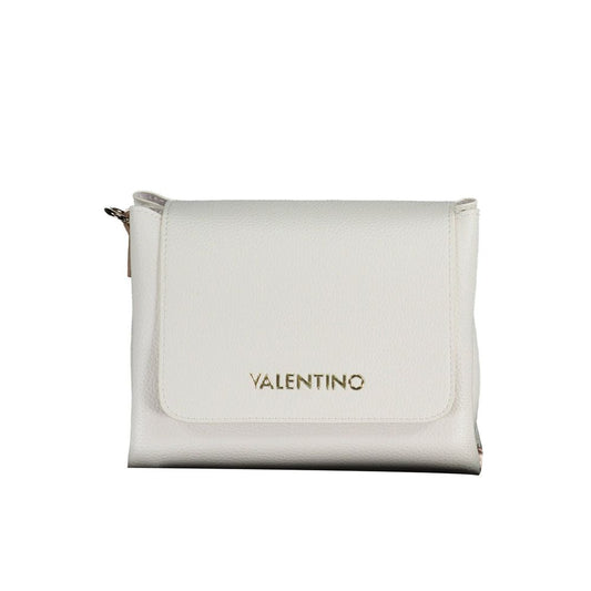 White Polyethylene Women Handbag