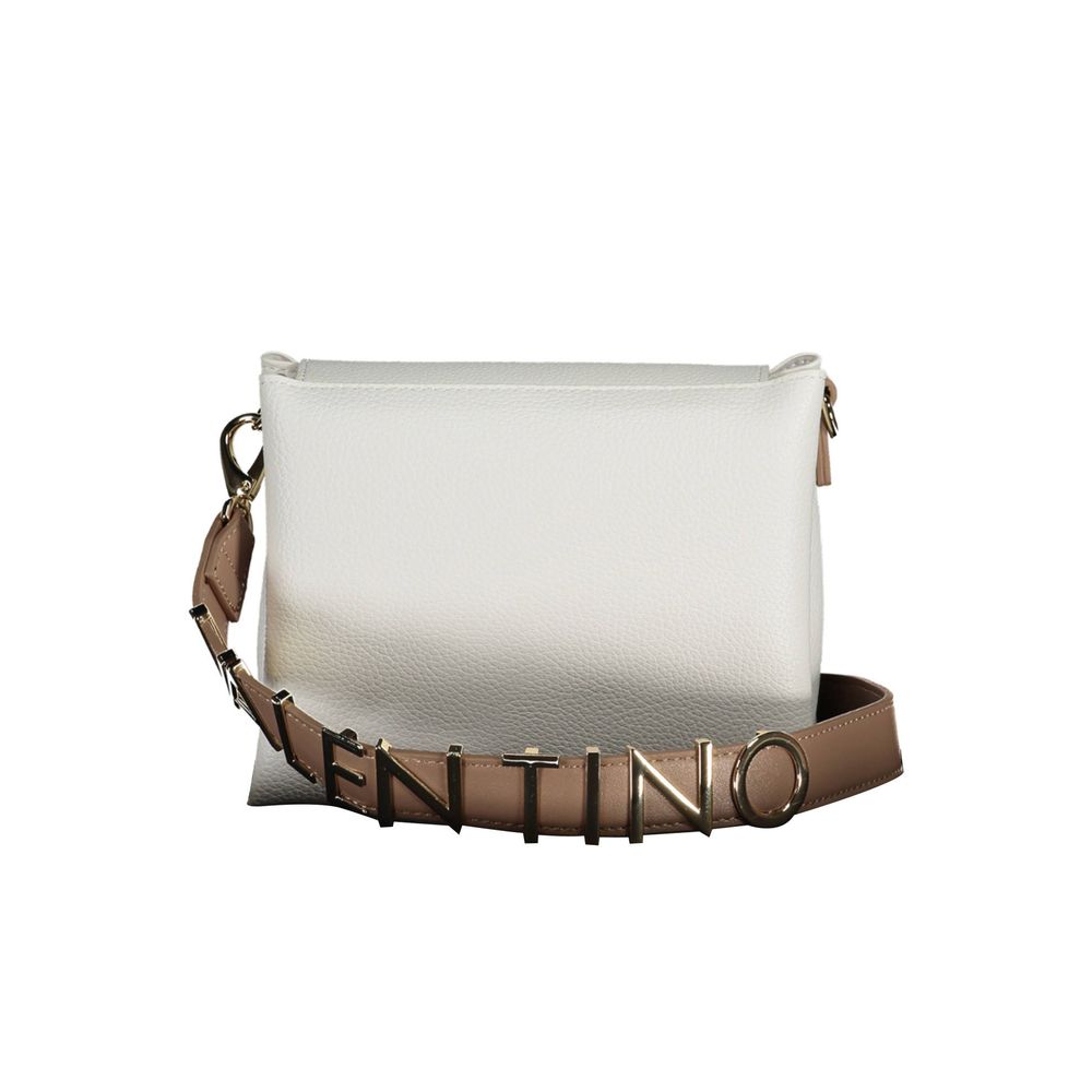 White Polyethylene Women Handbag