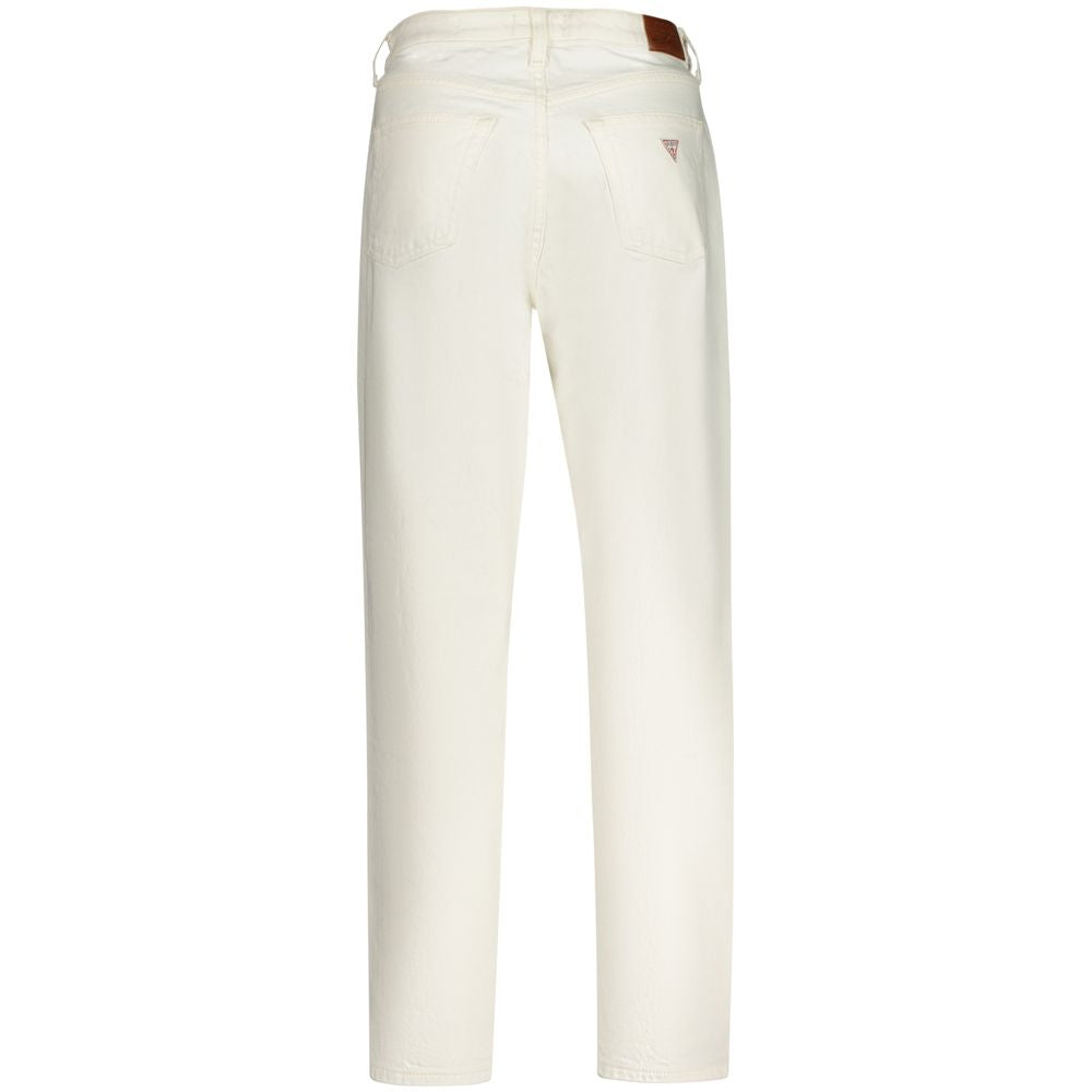 White Cotton Women Jean