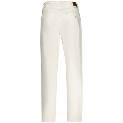 White Cotton Women Jean