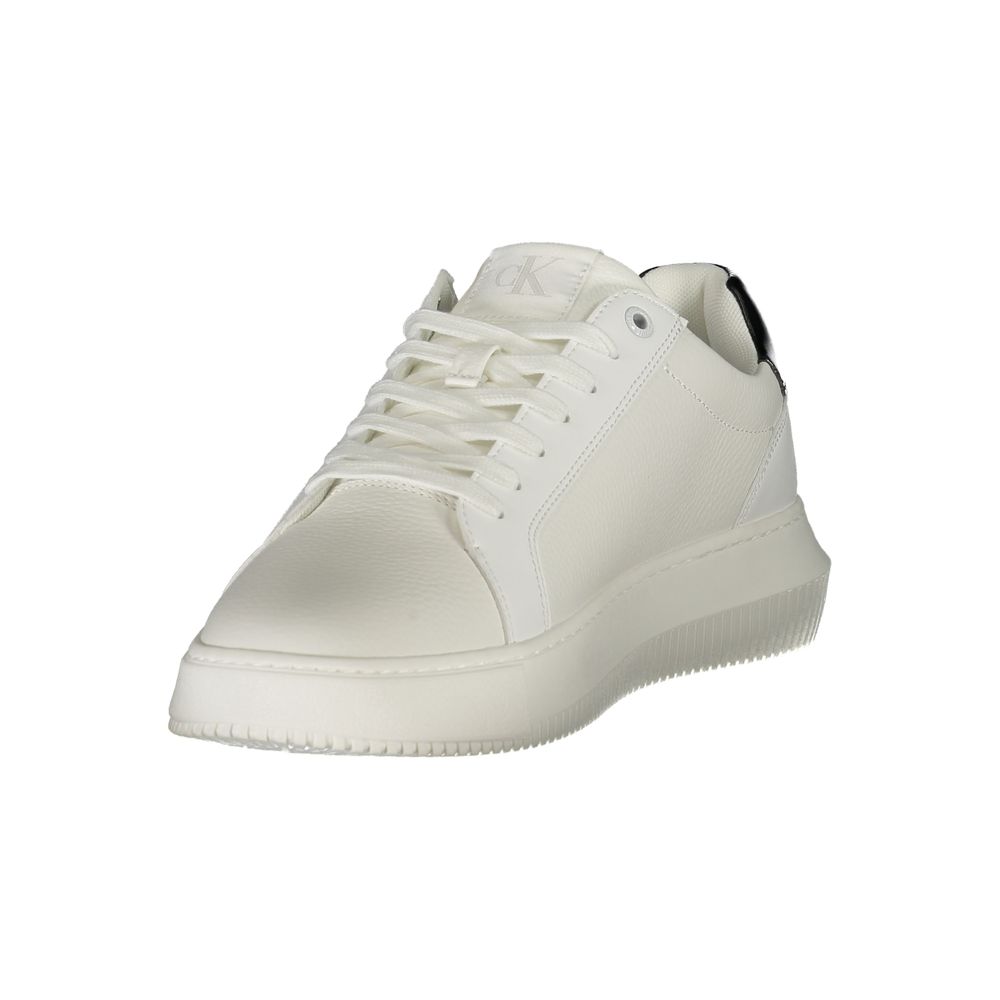 White Leather Men Sneaker