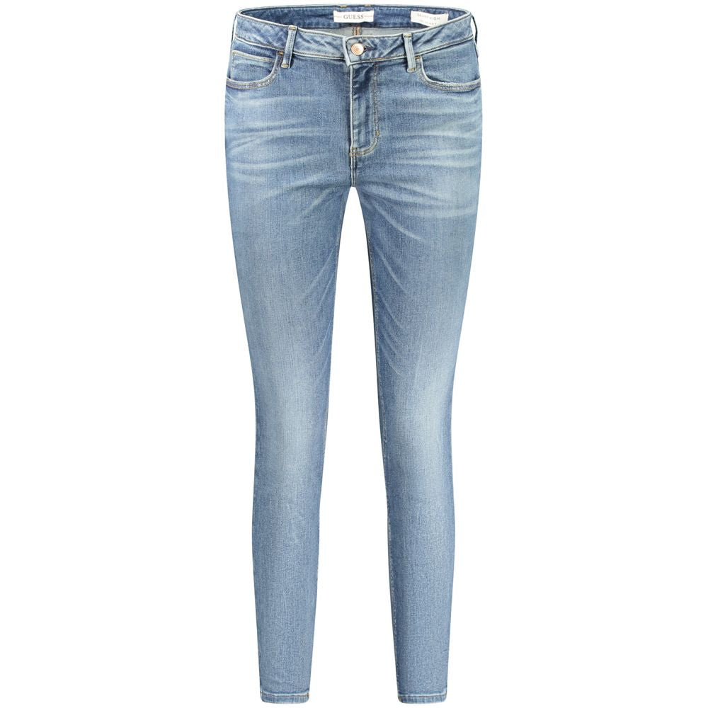 Blue Cotton Jeans & Pant