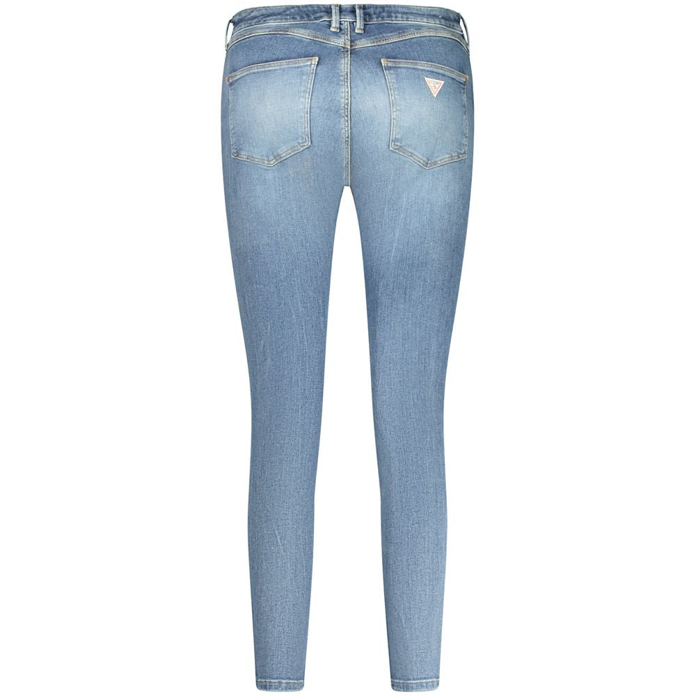 Blue Cotton Jeans & Pant