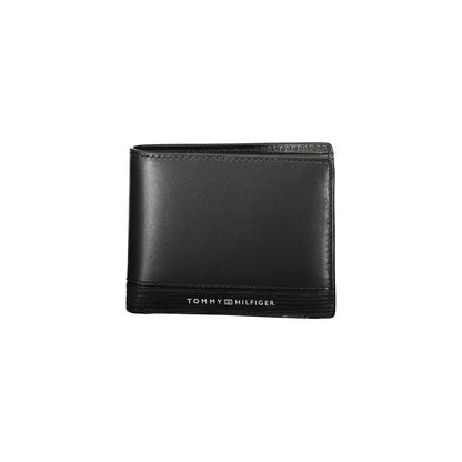 Black Leather Men Wallet