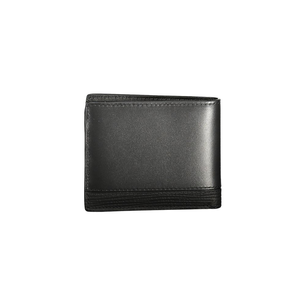Black Leather Men Wallet