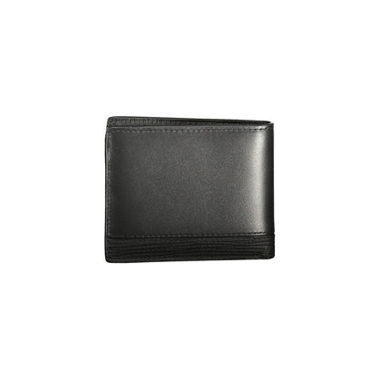 Black Leather Men Wallet