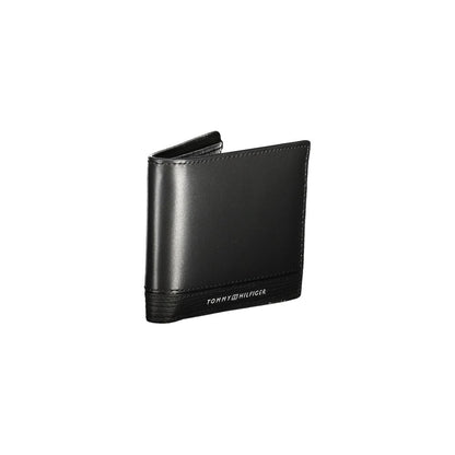 Black Leather Men Wallet