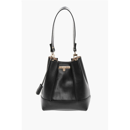 Leather LINDA Shoulder Bag with Removable Strap