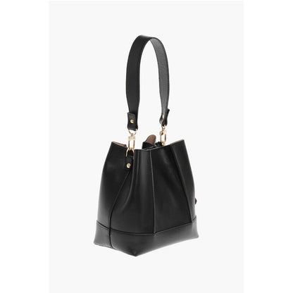Leather LINDA Shoulder Bag with Removable Strap