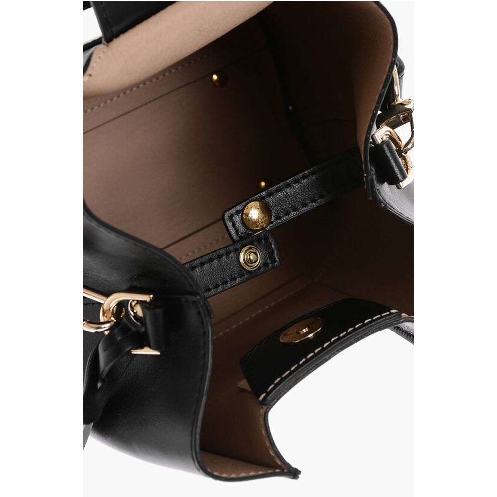 Leather LINDA Shoulder Bag with Removable Strap