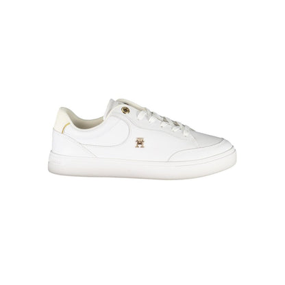 White Leather Women Sneaker