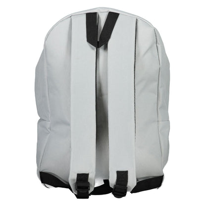 Brown Polyester Men Backpack