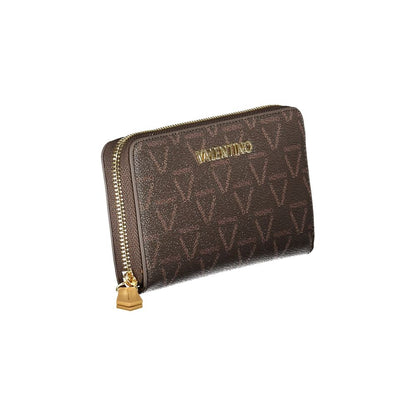 Brown Polyethylene Women Wallet