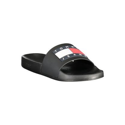 Black Polyethylene Women Sandal