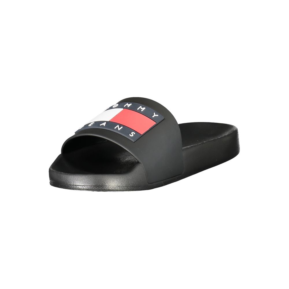 Black Polyethylene Women Sandal