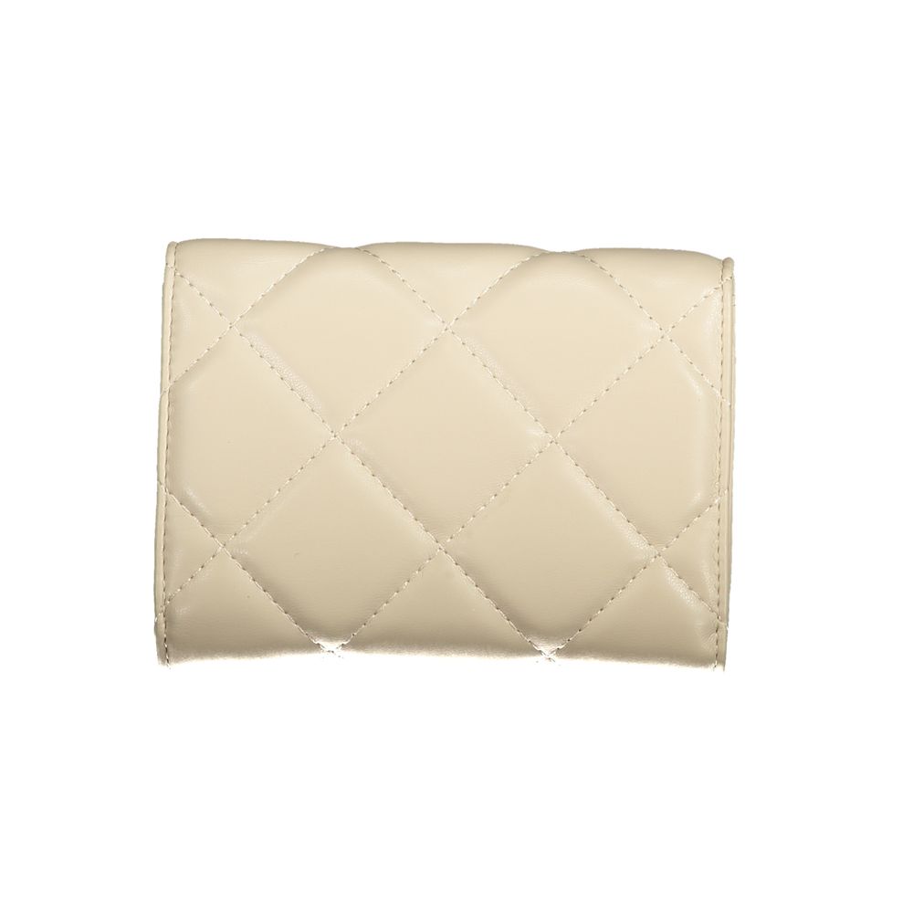 Beige Polyethylene Wallet