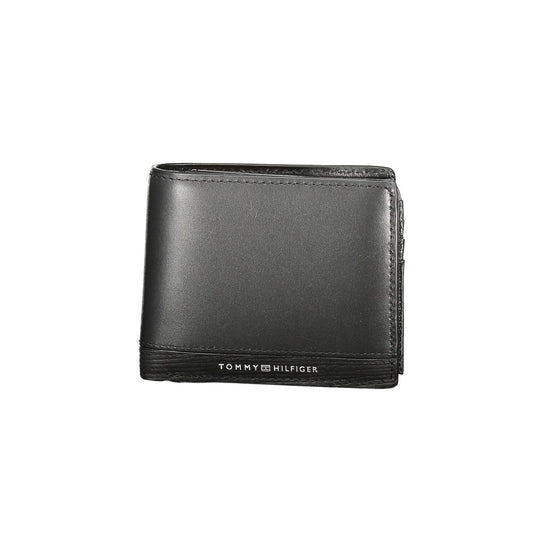 Black Leather Men Wallet