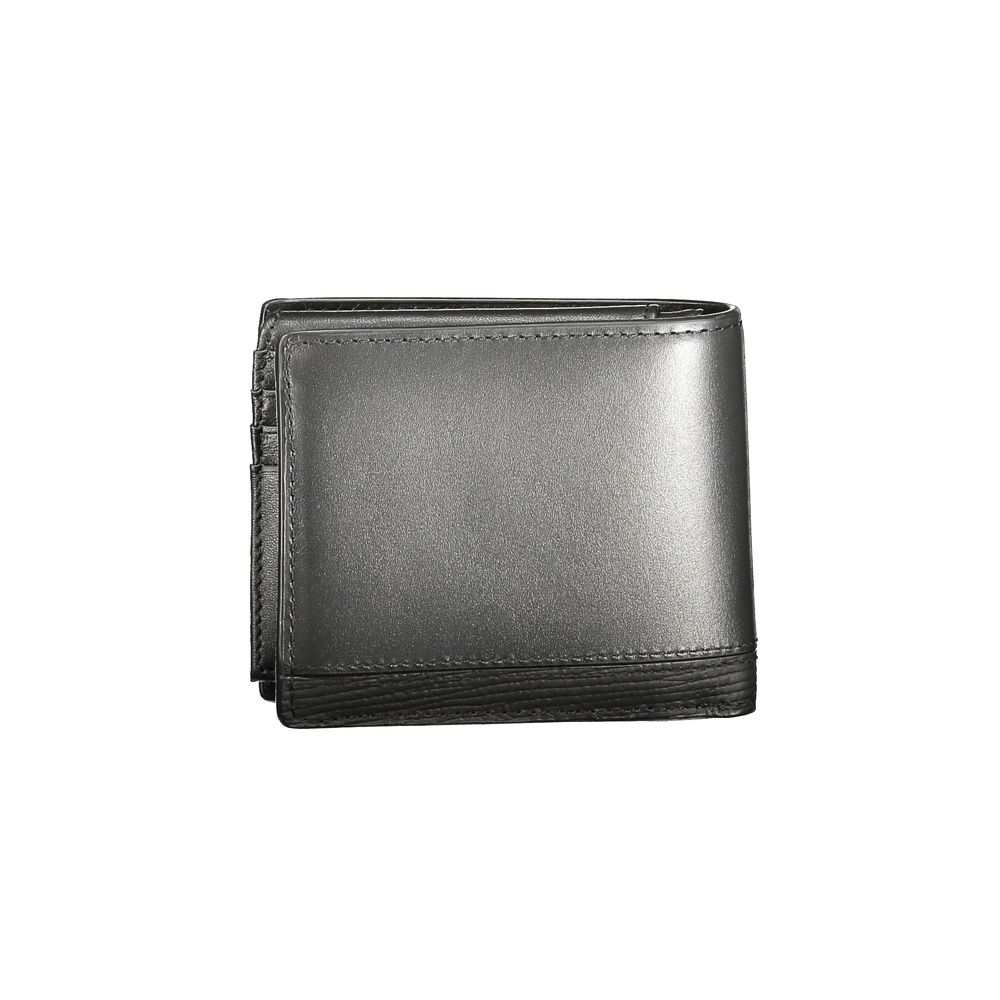 Black Leather Men Wallet